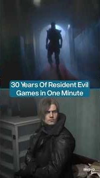 30 Years Of Resident Evil Games In One Minute