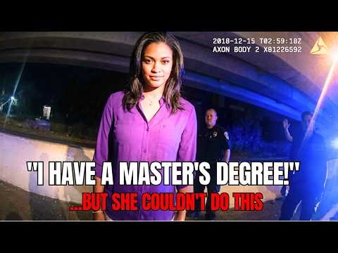 Entitled News Anchor Thinks Her Job Will Save Her From DUI, Ends Badly | Bodycam