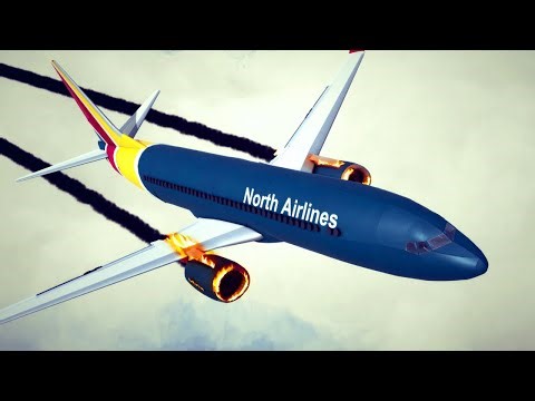 Airplane Crashes With CVR #8 (Pilot Sounds) | Besiege
