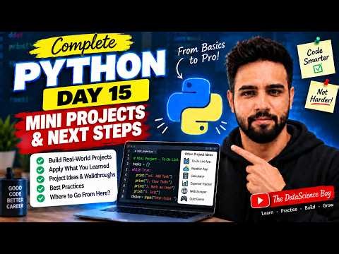 Python for Data Science #15 | User Database Management Project | Python