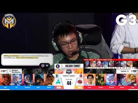 AURORA PH vs TWISTED | Game 3 | MPL PH S18 | WEEK 8 DAY 3