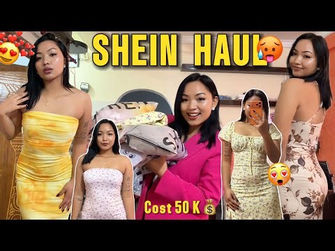 SHEIN TRY ON HAUL VLOG 😍❤️|| GIFT TO MYSELF *WORTH 50K😱?? 
