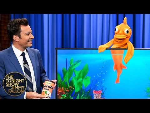 Jimmy Feeds His Fish: Weighing Groceries, Tropical Resorts | The Tonight Show Starring Jimmy Fallon