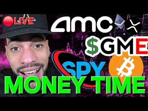 🔴LIVE Stocks & Crypto: AMC BOTTOM Is In While Crypto On The Move! "3/17" PART 1