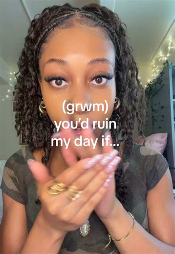 GRWM second day of classes | Reyanna makeup routine review