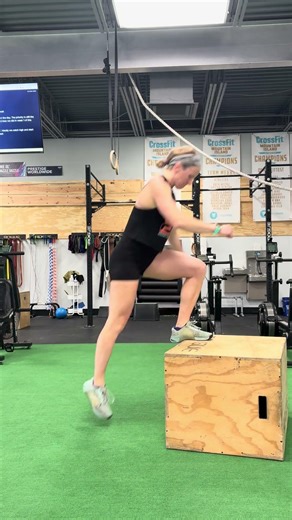 Double leg box jump for power development