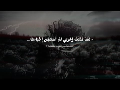 اغنية Belki كامله مترجمة من غير موسيقى 🥀 🖤 - لَقَدْ قَتَلْتُ زَهْرَتِي لَمْ أَسْتَطِعْ إِحْيَاءَهَا.