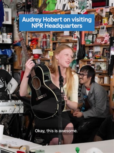 Audrey Hobert Tiny Desk: Why She Loves NPR (Concert BTS)