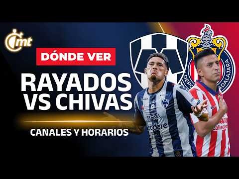 🚨 DÓNDE VER Monterrey vs Chivas EN VIVO | Horario y canal | Apertura 2026 Jornada 14