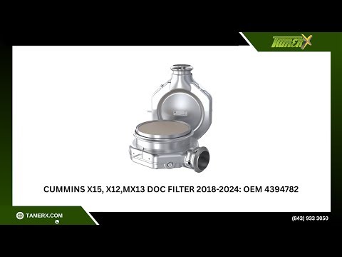 Cummins X15, X12,MX13 DOC Filter 2018-2024: OEM 4394782