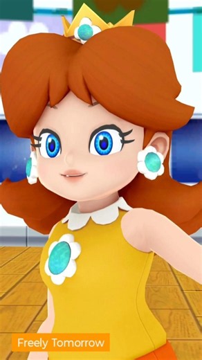 💖 【MMD】 Princess Daisy dances to Frerly Tomorrow 💖 #daisy #princessdaisy #mmd #shorts