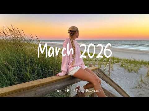 March 2026 🌸 Happy songs to start your day | Best Indie/Pop/Folk/Acoustic Playlist