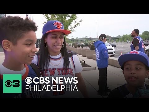 Knicks fans take over Xfinity Mobile Arena for Game 4 vs. Sixers