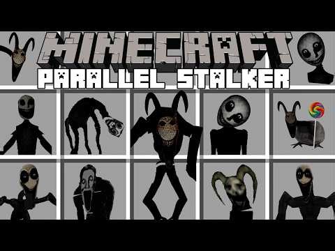 Minecraft PARALLEL STALKER / PARALLEL STALKER HORROR MOD! (Minecraft Mods)