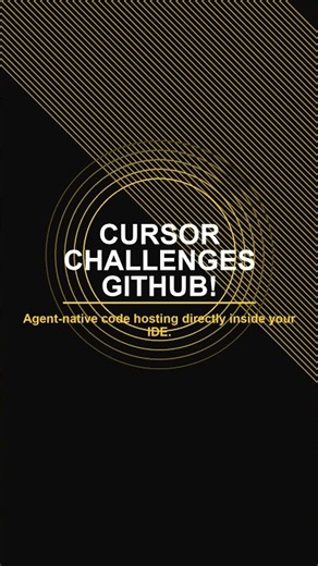 Cursor Origin Launched! Native Agent Code Hosting Platform 🚀 #cursor #github #coding #ai #devs