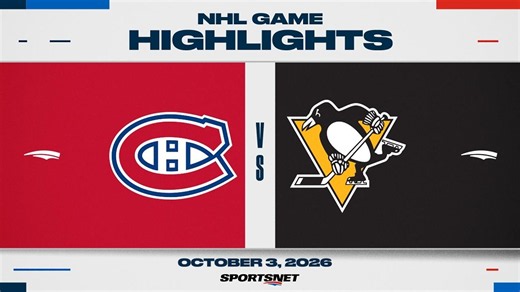 NHL Highlights | Canadiens vs. Penguins - October 3, 2026