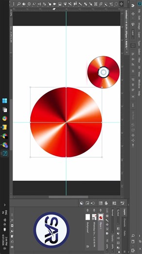how to use gradient tool in photoshop //CD colour effect #gradient #photoshop #photoediting
