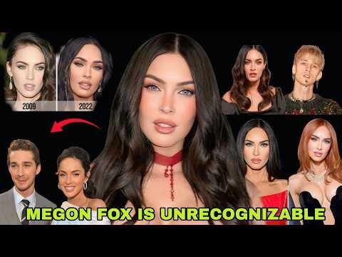 What Happened to Megan Fox? 😱 Plastic Surgery, Machine Gun Kelly & Transformation Through the Years