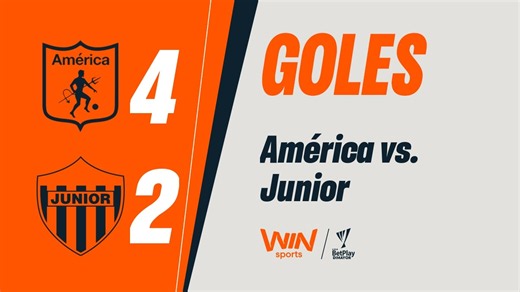 América vs. Junior (goles) | Liga BetPlay Dimayor 2026-2 | Fecha 7