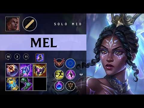Mel Mid vs Kalista - EUW Grandmaster Patch 26.07
