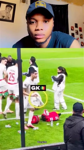 Why are they stealing towels? #football #messi | Wazylink Update