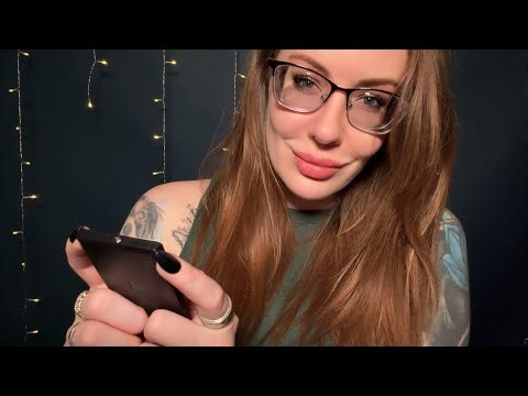 ASMR except I’m fake texting, chewing gum, and twirling