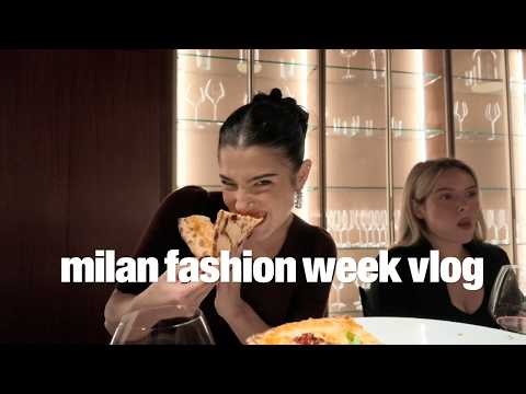 milan fashion week vlog!!