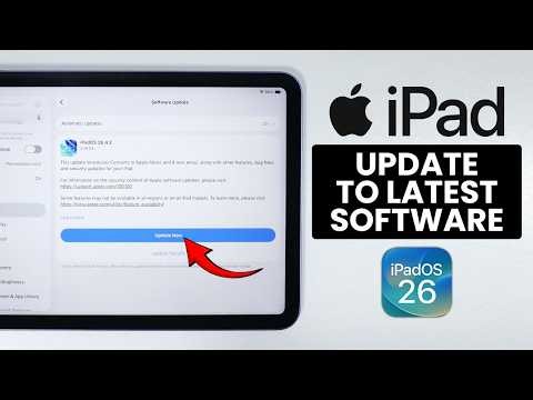 How to Update iPad to Latest Software - Install Software