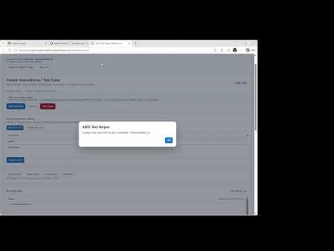 ADO Test Helper Intro
