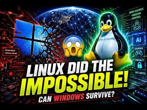 Linux Just Did the Impossible in 2026… Can Windows Survive This Shift? 🚀
