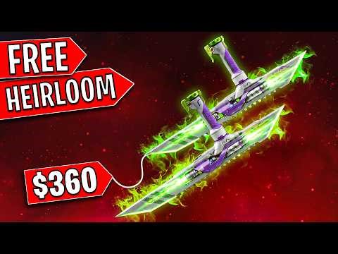 Unlocking the NEW $360 UNIVERSAL HEIRLOOM & PAY-TO-WIN Skins FOR FREE!