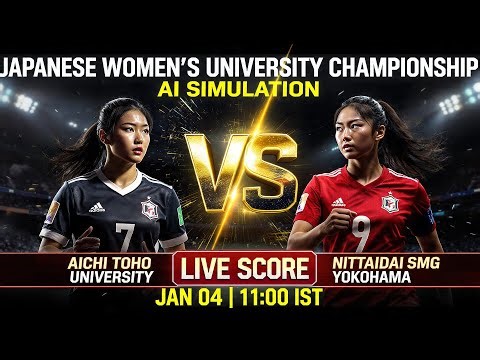🔴 Aichi Toho Univ W vs Nittaidai Yokohama Univ W | AI Simulation | Live Score | FútbolStream360