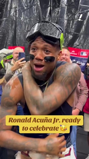 Ronald Acuña Jr. and the Braves are going to the NLDS 👏 #braves #mlb #mlbpostseason #atlanta #ronaldacuñajr