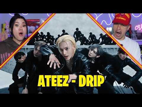 ATEEZ(에이티즈) - 'Drip' Official MV | REACTION + LYRICS EXPLAINED / OUR INTERPRETATION!