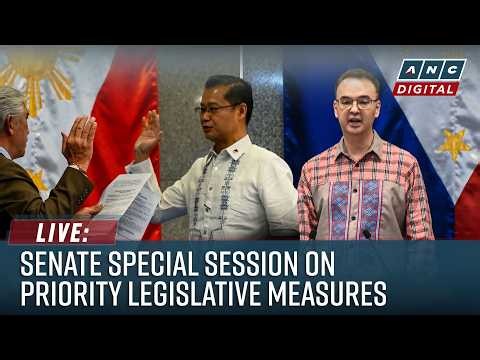 LIVE: Senate holds special session | ABS-CBN News (June 17, 2026)