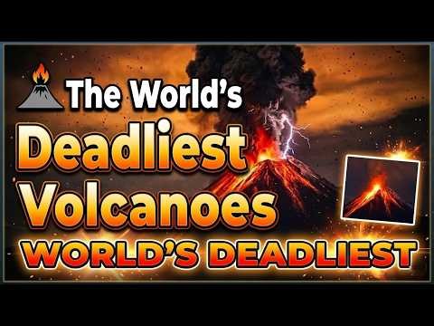 🌋 THE WORLD'S DEADLIEST VOLCANOES: Nature's Most Terrifying Power!