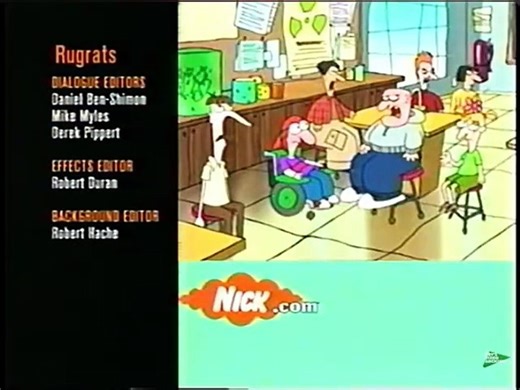 Rugrats Nickelodeon Split Screen Credits