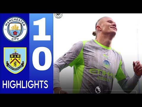 Manchester city vs Burnley 1-0 Highlights & Goals premier league 2026 • earling haaland GOAL