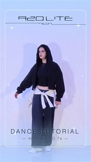 NEON Dance Tutorial | A2O LITE | Slow 0.7x #a2olite #neon #kpop