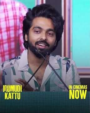 #GVPrakash Speech | #Irumudi Kattu GRAND Press Meet At Chennai | Ravi Teja | #ytshorts
