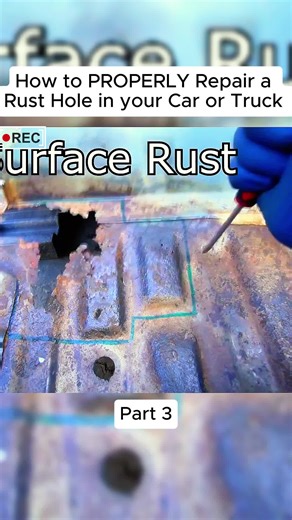 Properly Repair a Rust Hole in Your Car or Truck
