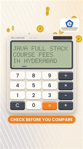 Java Full Stack Course Fees in Hyderabad | Syllabus, Projects & Placement Support | Elearn Infotech