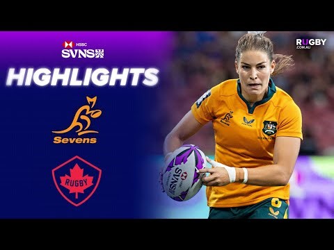 Australia v Canada Highlights | Women's Semi-Final | HSBC SVNS Singapore