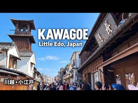 【4K】Kawagoe, Japan | Little Edo Walk, Bell Tower
