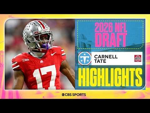 Carnell Tate Ohio State Highlights | Drafted No. 4 overall to the Titans