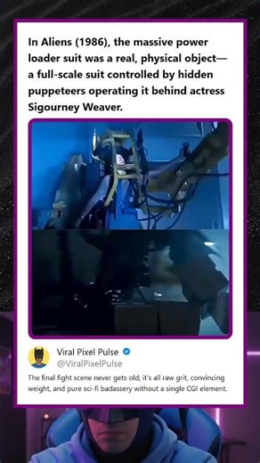 Aliens 1986 Power Loader Was a Real Full-Size Suit Controlled by Hidden Puppeteers