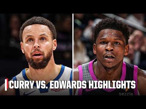 The Chef vs. Ant-Man HIGHLIGHTS 🎥 Curry leads Warriors to W over Edwards & Wolves 💪 | NBA on ESPN