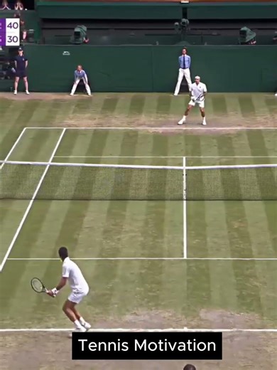 Roger Federer vs Novak Djokovic at Wimbledon
