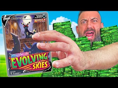 Opening 100 Evolving Skies Packs To See If It's ACTUALLY Worth $3,000