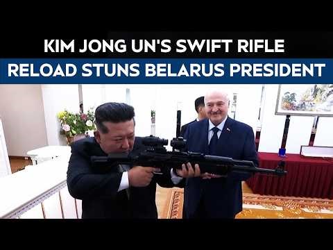 Kim Jong Un News | "Just In Case Enemies Appear": Belarus President Gifts Rifle To Kim Jong Un